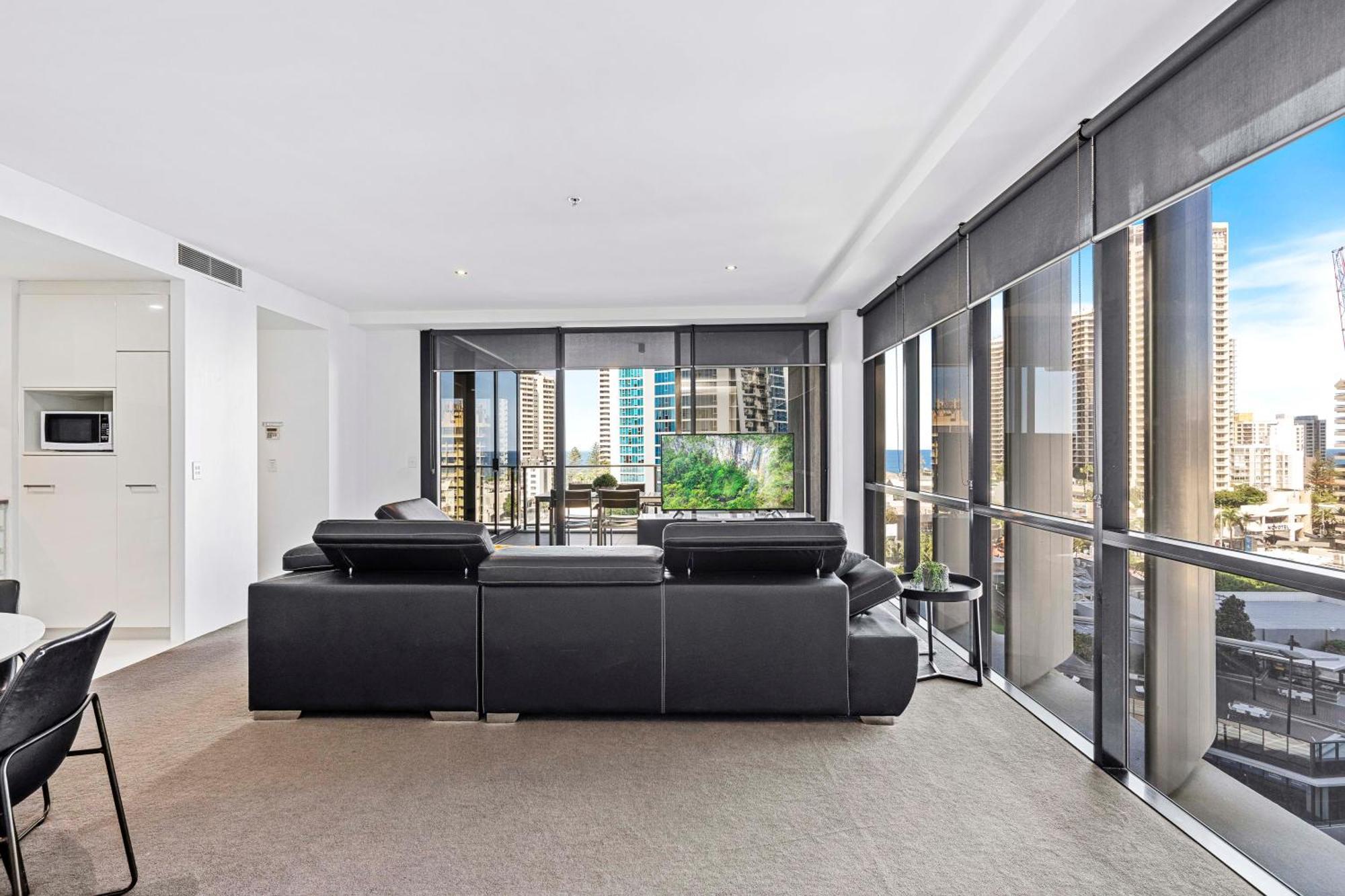 Ocean View Apartments With Balcony - Circle On Cavill - Central Location! - Self Contained & Privately Managed Gold Coast Buitenkant foto