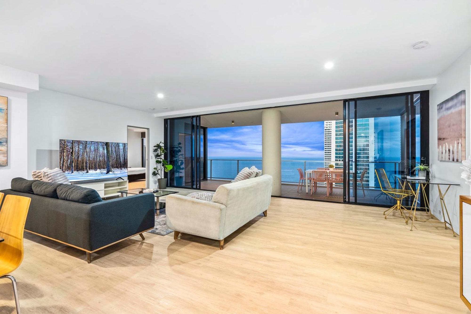 Ocean View Apartments With Balcony - Circle On Cavill - Central Location! - Self Contained & Privately Managed Gold Coast Buitenkant foto