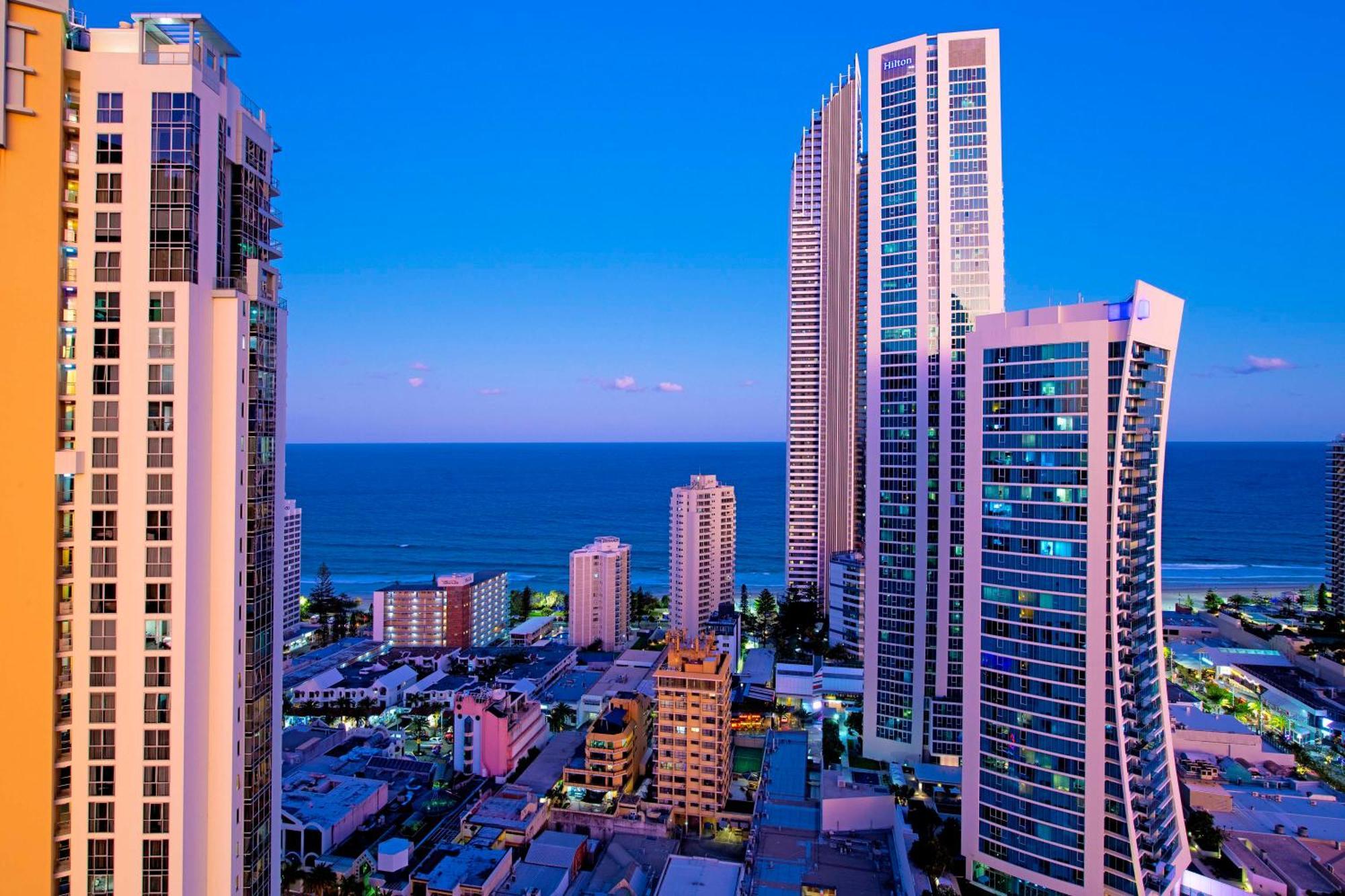Ocean View Apartments With Balcony - Circle On Cavill - Central Location! - Self Contained & Privately Managed Gold Coast Buitenkant foto