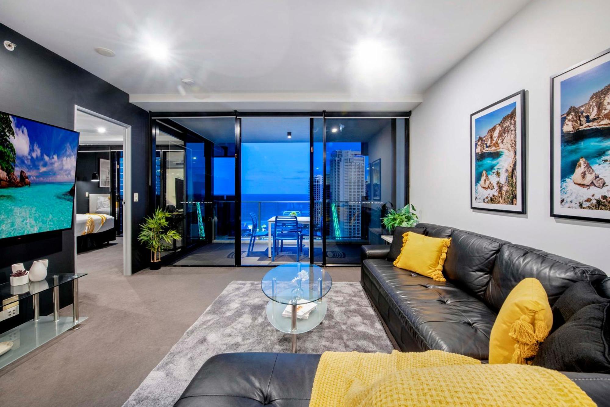 Ocean View Apartments With Balcony - Circle On Cavill - Central Location! - Self Contained & Privately Managed Gold Coast Buitenkant foto