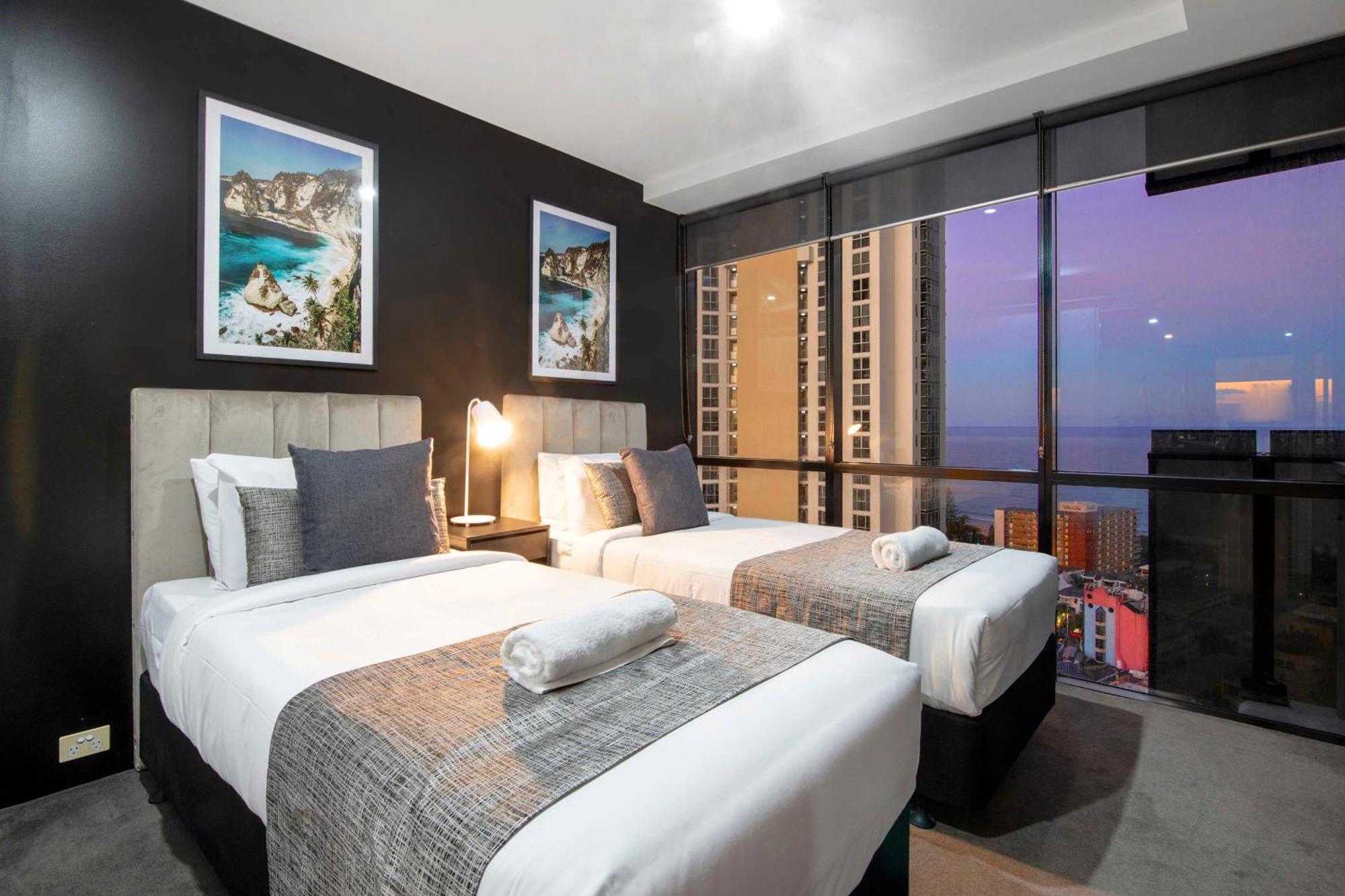Ocean View Apartments With Balcony - Circle On Cavill - Central Location! - Self Contained & Privately Managed Gold Coast Buitenkant foto