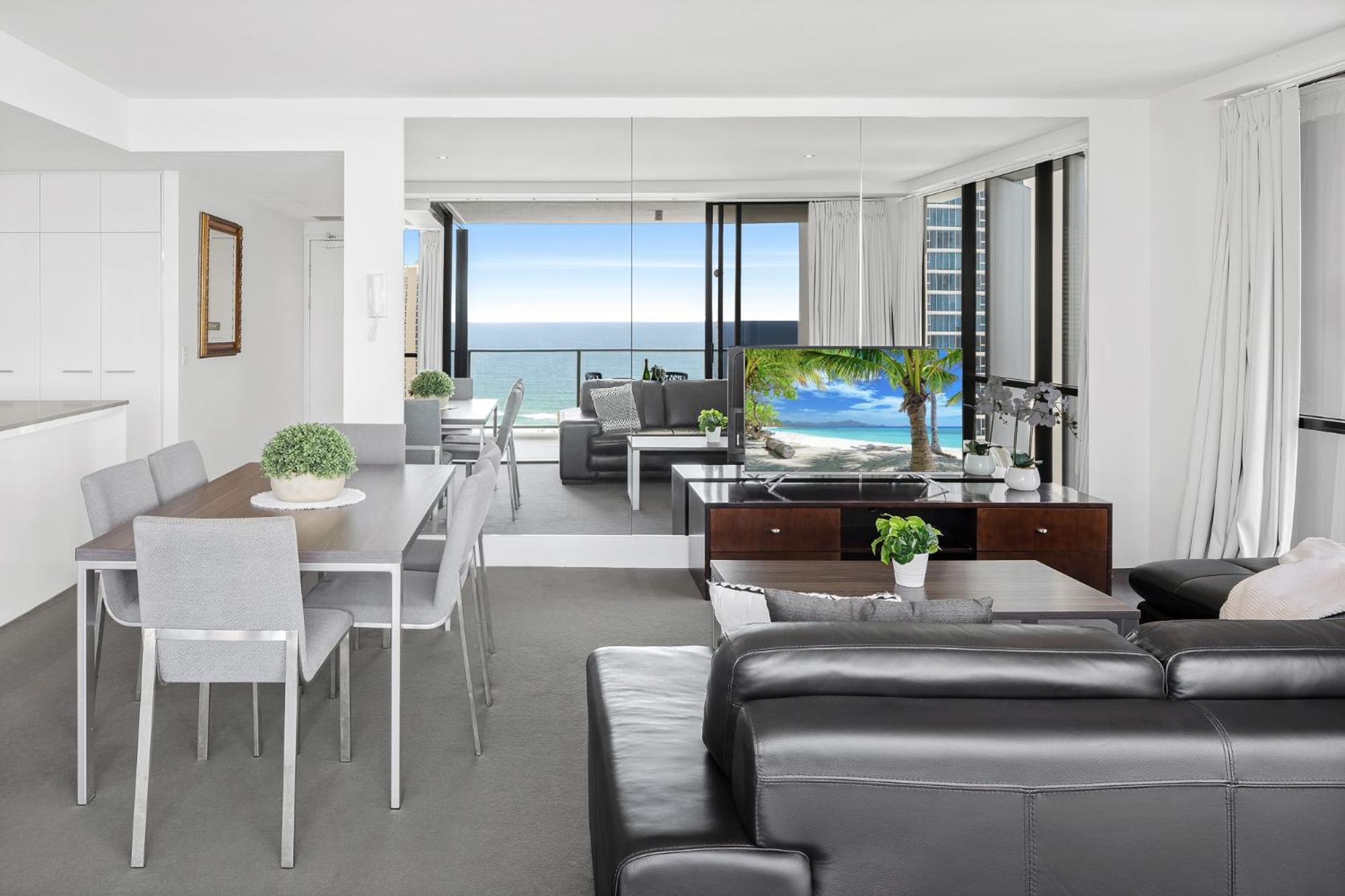 Ocean View Apartments With Balcony - Circle On Cavill - Central Location! - Self Contained & Privately Managed Gold Coast Buitenkant foto