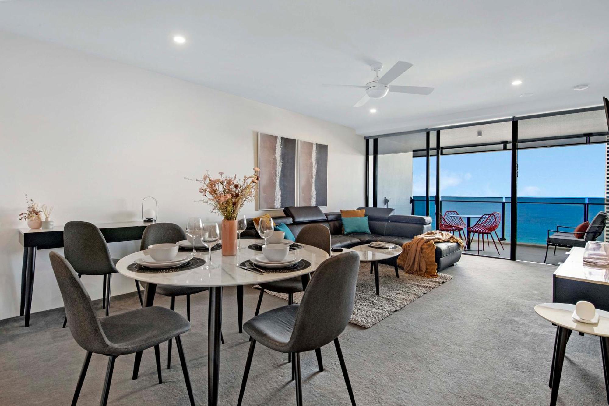 Ocean View Apartments With Balcony - Circle On Cavill - Central Location! - Self Contained & Privately Managed Gold Coast Buitenkant foto