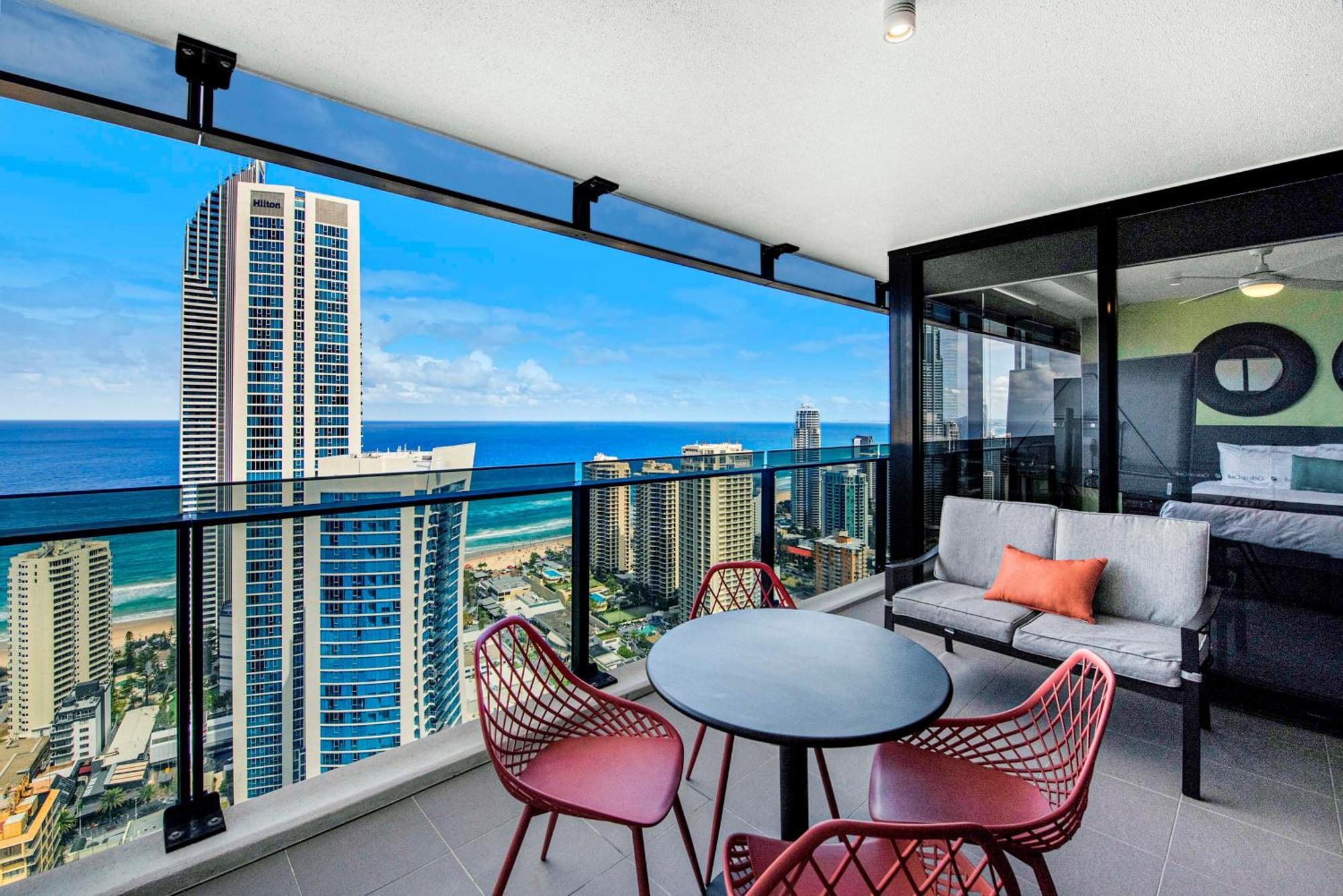 Ocean View Apartments With Balcony - Circle On Cavill - Central Location! - Self Contained & Privately Managed Gold Coast Buitenkant foto
