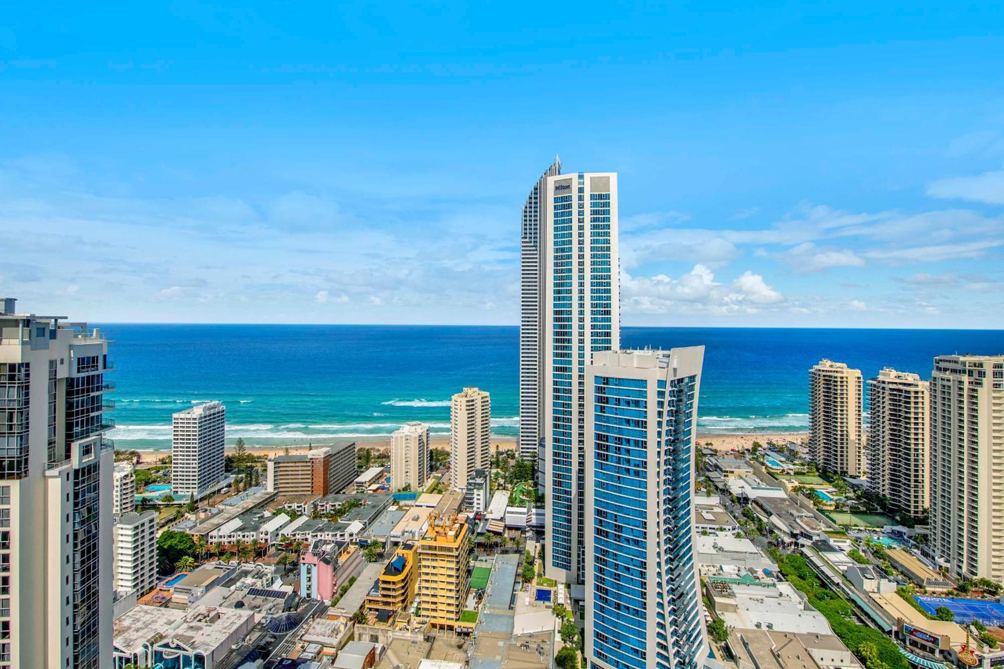 Ocean View Apartments With Balcony - Circle On Cavill - Central Location! - Self Contained & Privately Managed Gold Coast Buitenkant foto