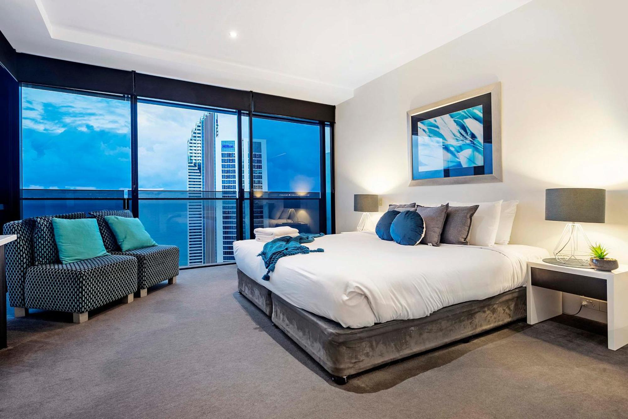 Ocean View Apartments With Balcony - Circle On Cavill - Central Location! - Self Contained & Privately Managed Gold Coast Buitenkant foto