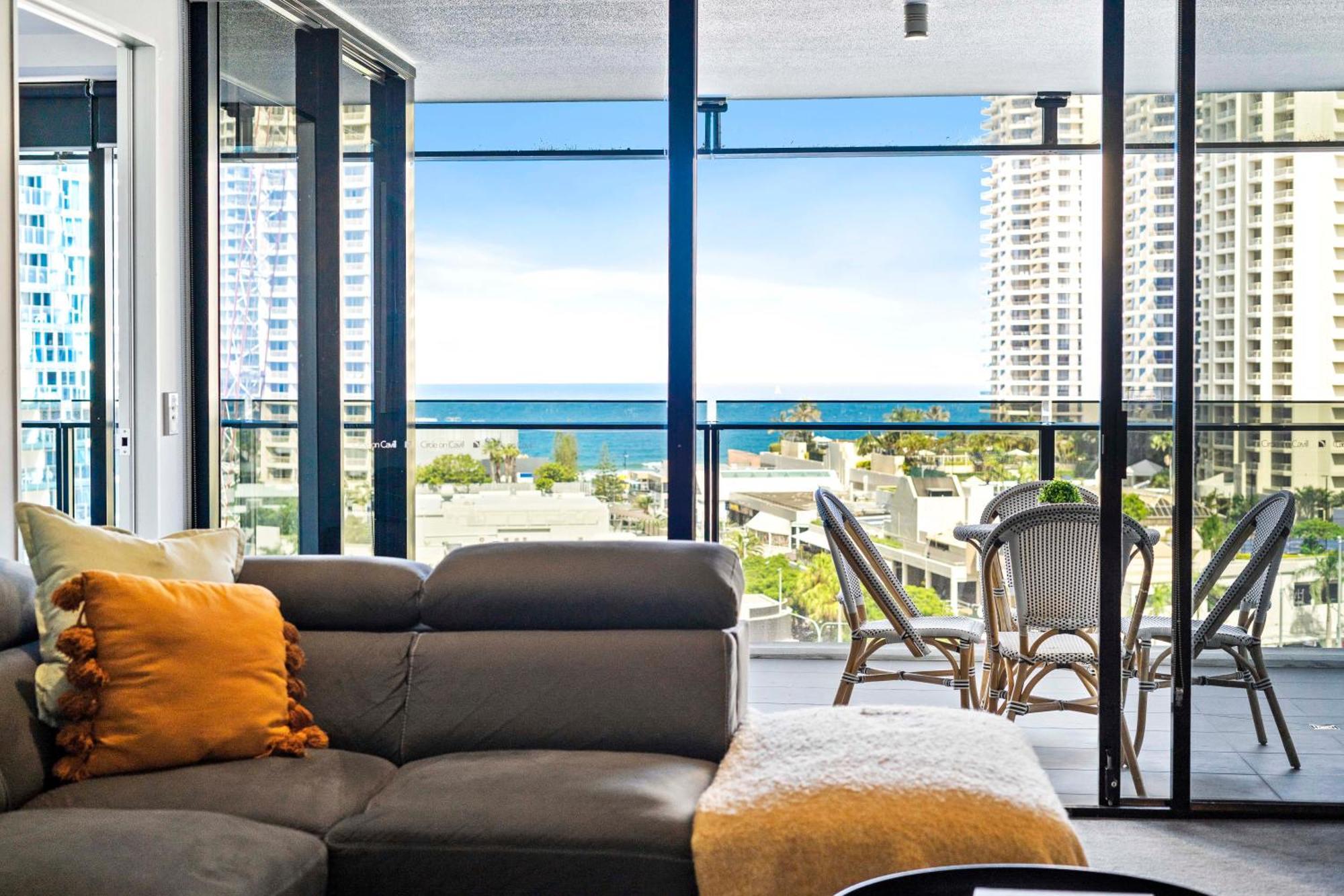 Ocean View Apartments With Balcony - Circle On Cavill - Central Location! - Self Contained & Privately Managed Gold Coast Buitenkant foto